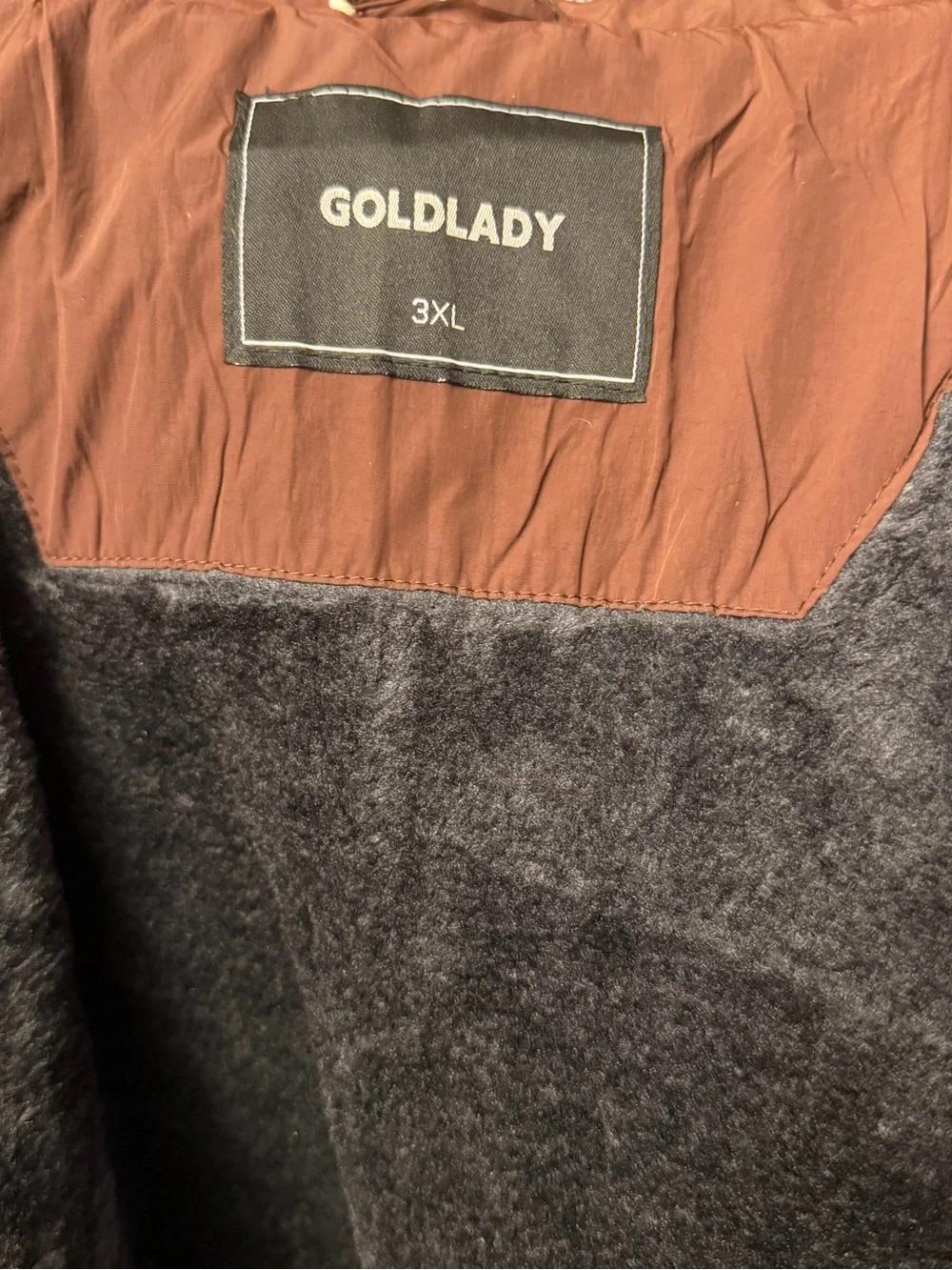 Women's Brown Puffer Coat with Hood